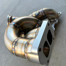 Cargar imagen en el visor de la galería, Archer Fabrications Billet Series 2 Port Twinscroll T4 Top Mount Exhaust Manifold Kit Toyota Supra A90 2020
