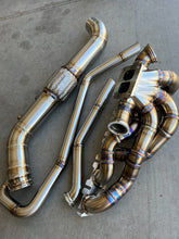 Cargar imagen en el visor de la galería, Archer Fabrications Billet Series 6 Port Twinscroll T4 Top Mount Exhaust Manifold Kit Toyota Supra 21+
