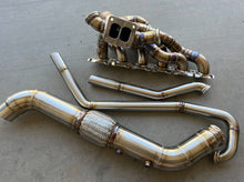 Lade das Bild in den Galerie-Viewer, Archer Fabrications Billet Series 6 Port Twinscroll T4 Top Mount Exhaust Manifold Kit Toyota Supra 21+
